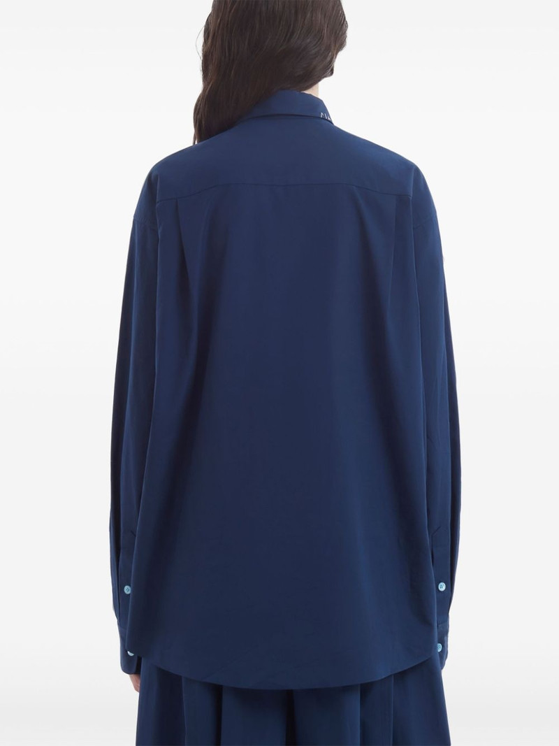 panelled cotton shirt 4
