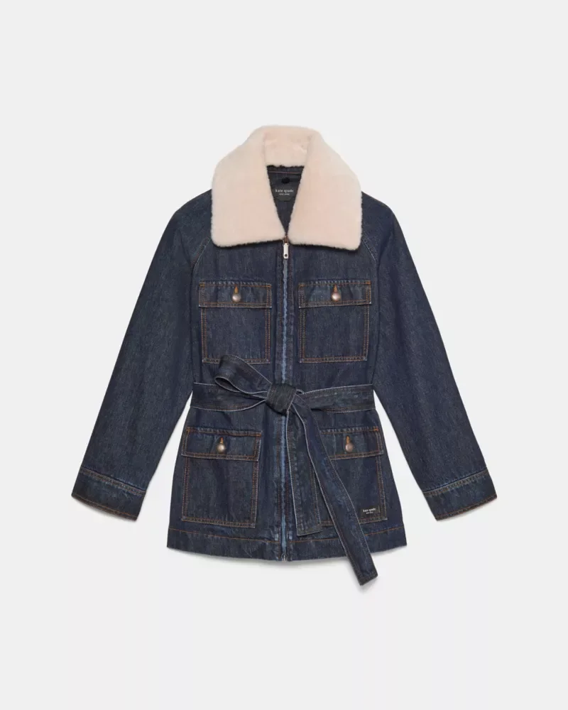 Denim Utility Jacket - 1