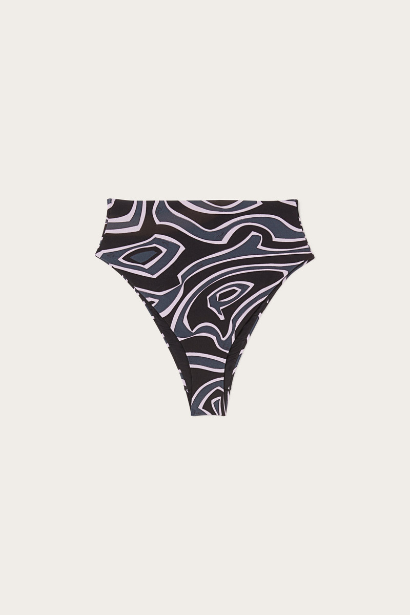 LABIRINTO PRINT HIGH-WAISTED BIKINI BOTTOM 1