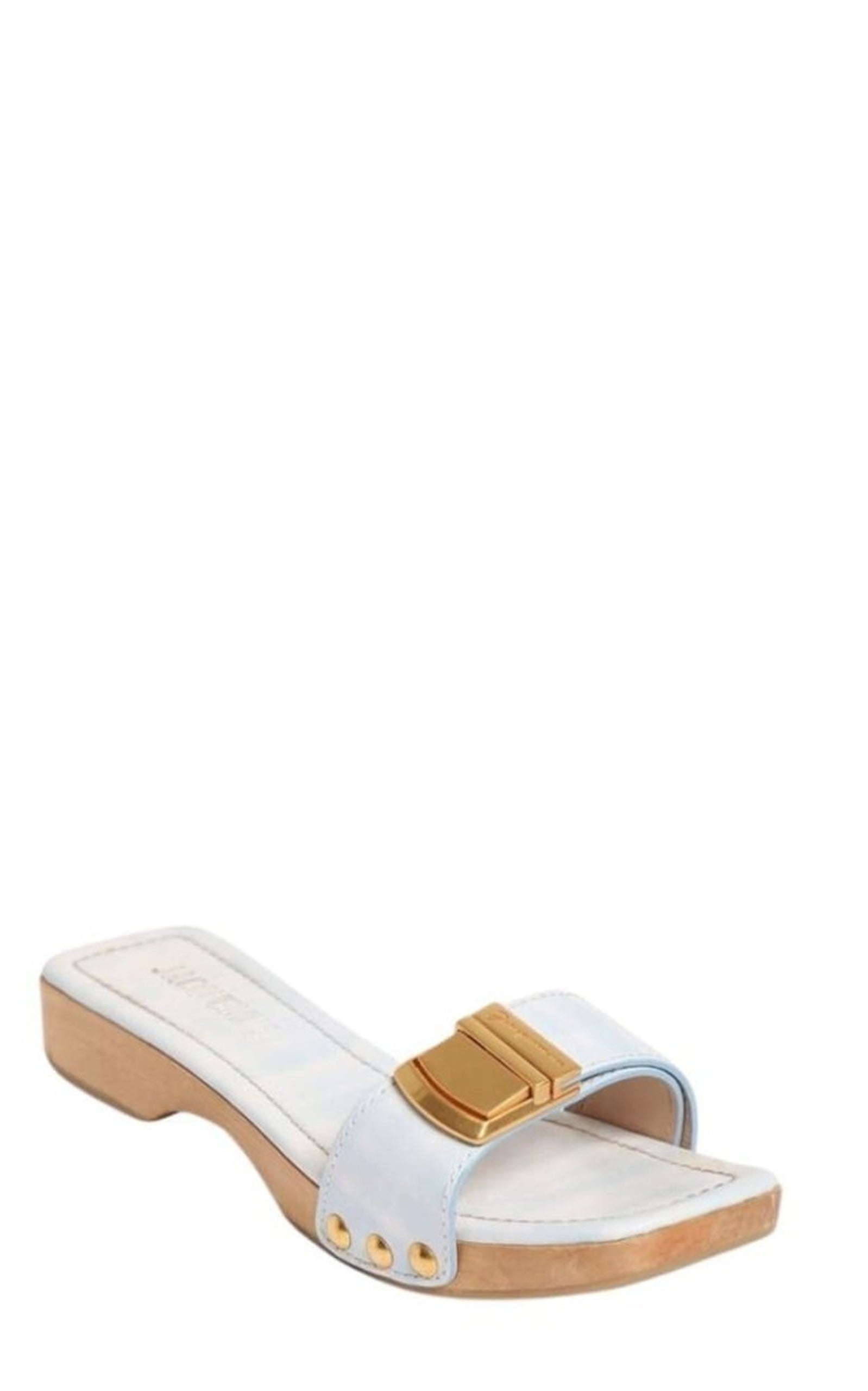 Les Tatanes Leather Slides Sandals - 2
