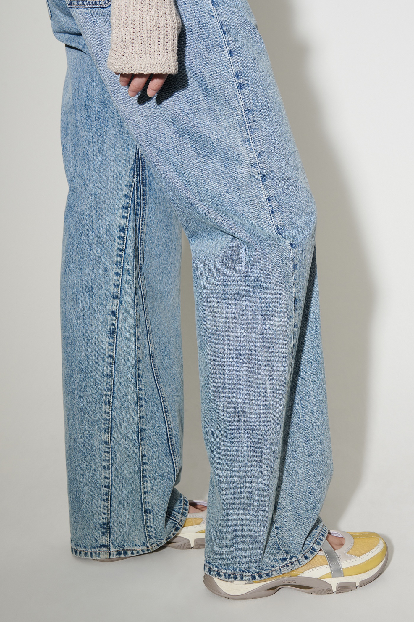 Treble Cut Shadow Wash Denim - 2