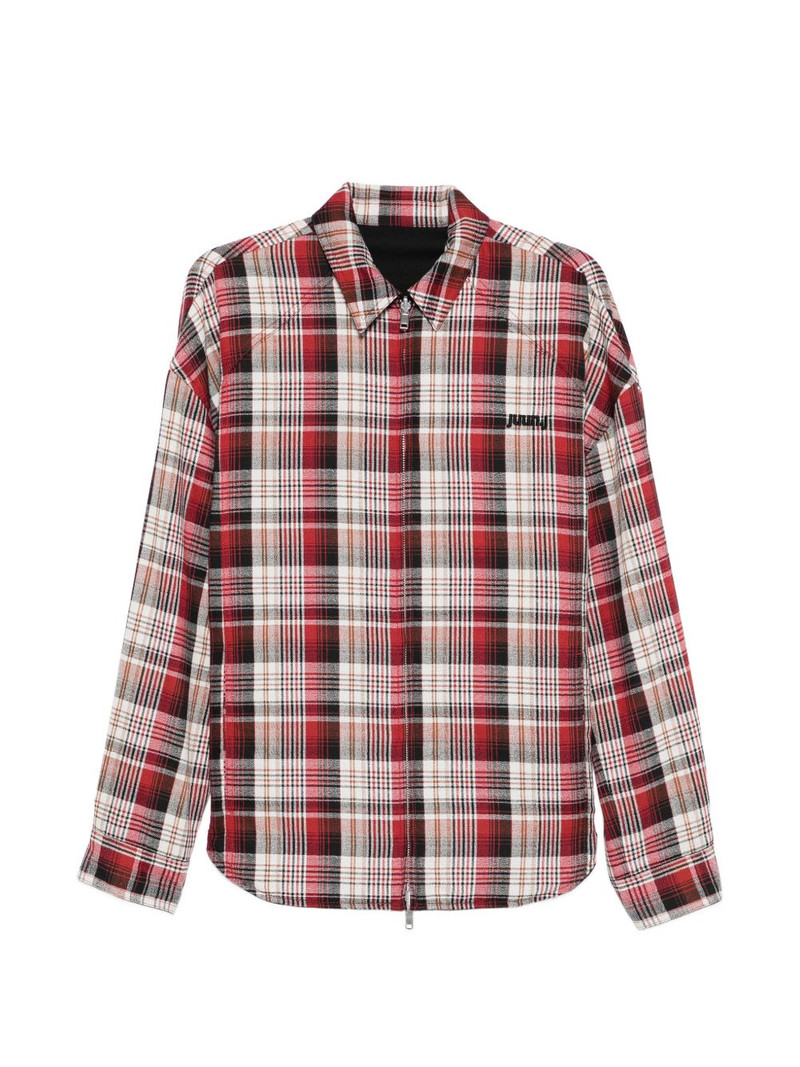 plaid zip jacket 1