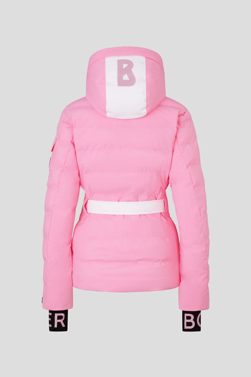 Ellya Ski jacket in Pink/White 11