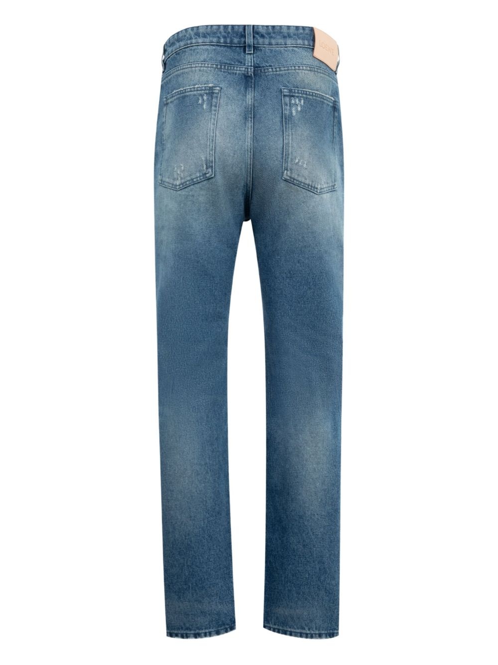 patchwork-detail jeans - 2