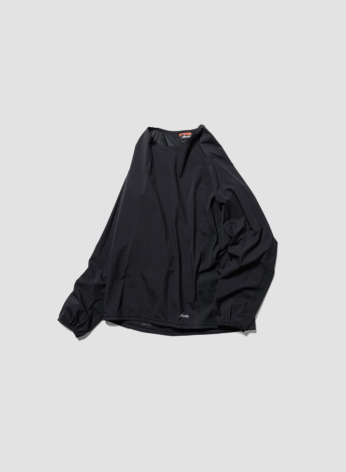 Nanga Hybrid Tech Hike Long Sleeve Top in Black - 1