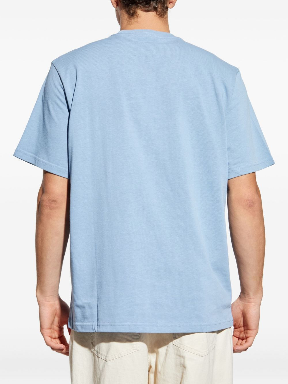 logo-embroidered T-shirt - 4