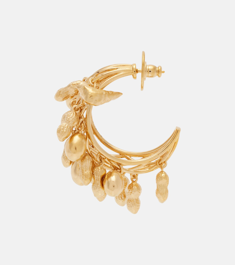 Givenchy Lucky Charms hoop earrings outlook