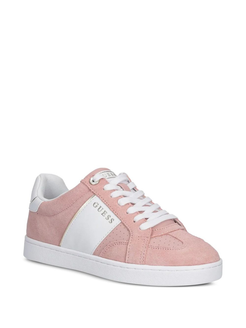GUESS USA Jrone suede panelled sneakers outlook