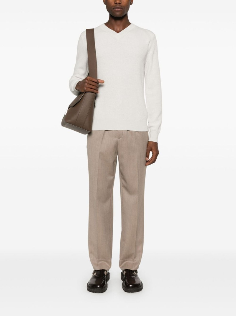 Brioni ribbed-knit sweater outlook