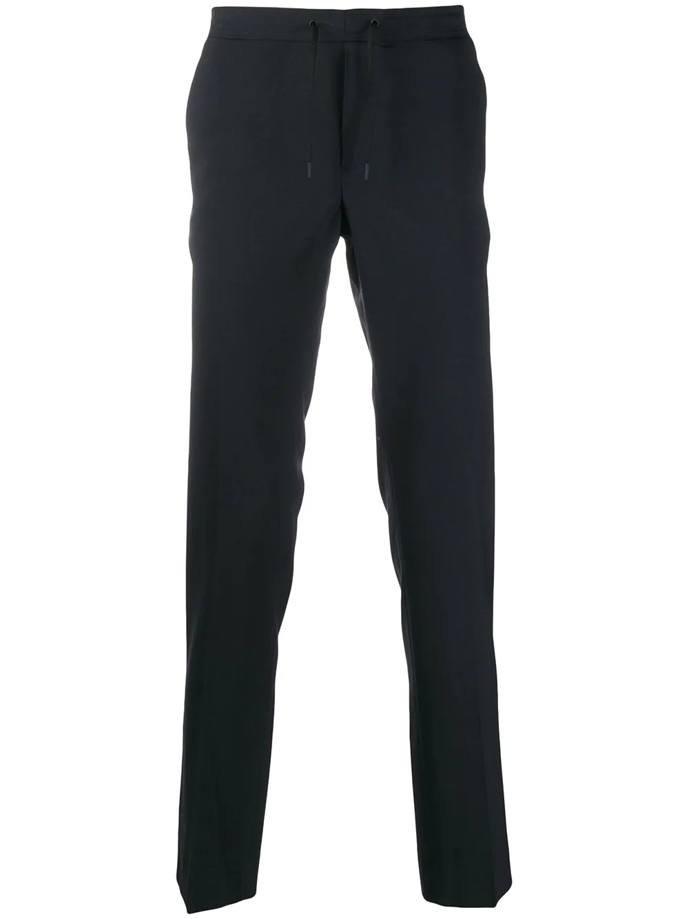 elasticated tailored trousers - 1