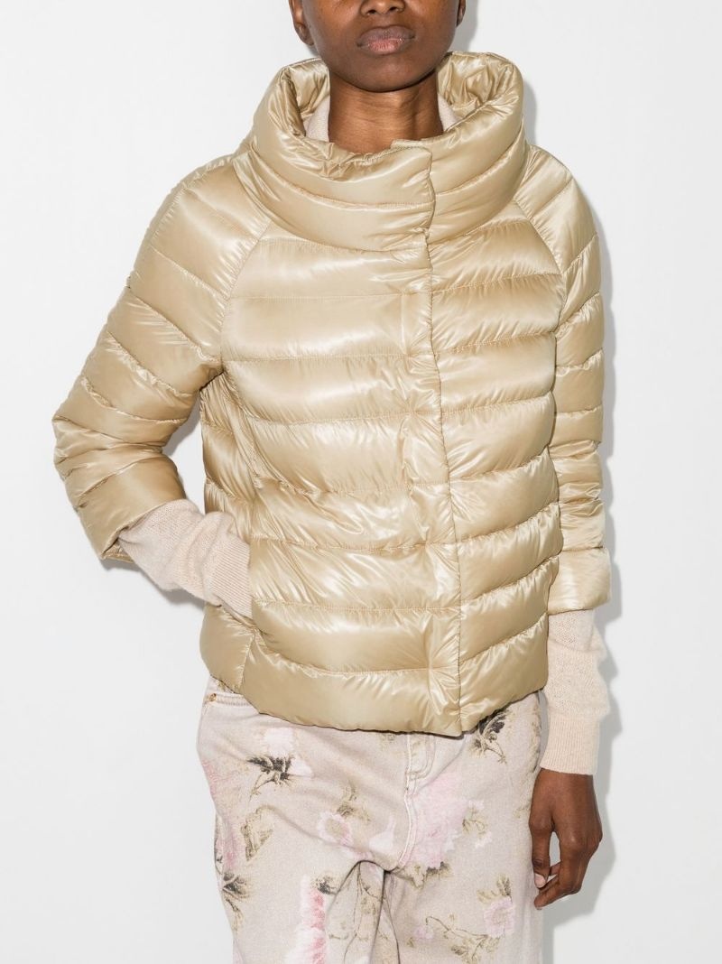 Ultralight quilted high-shine puffer jacket - 2