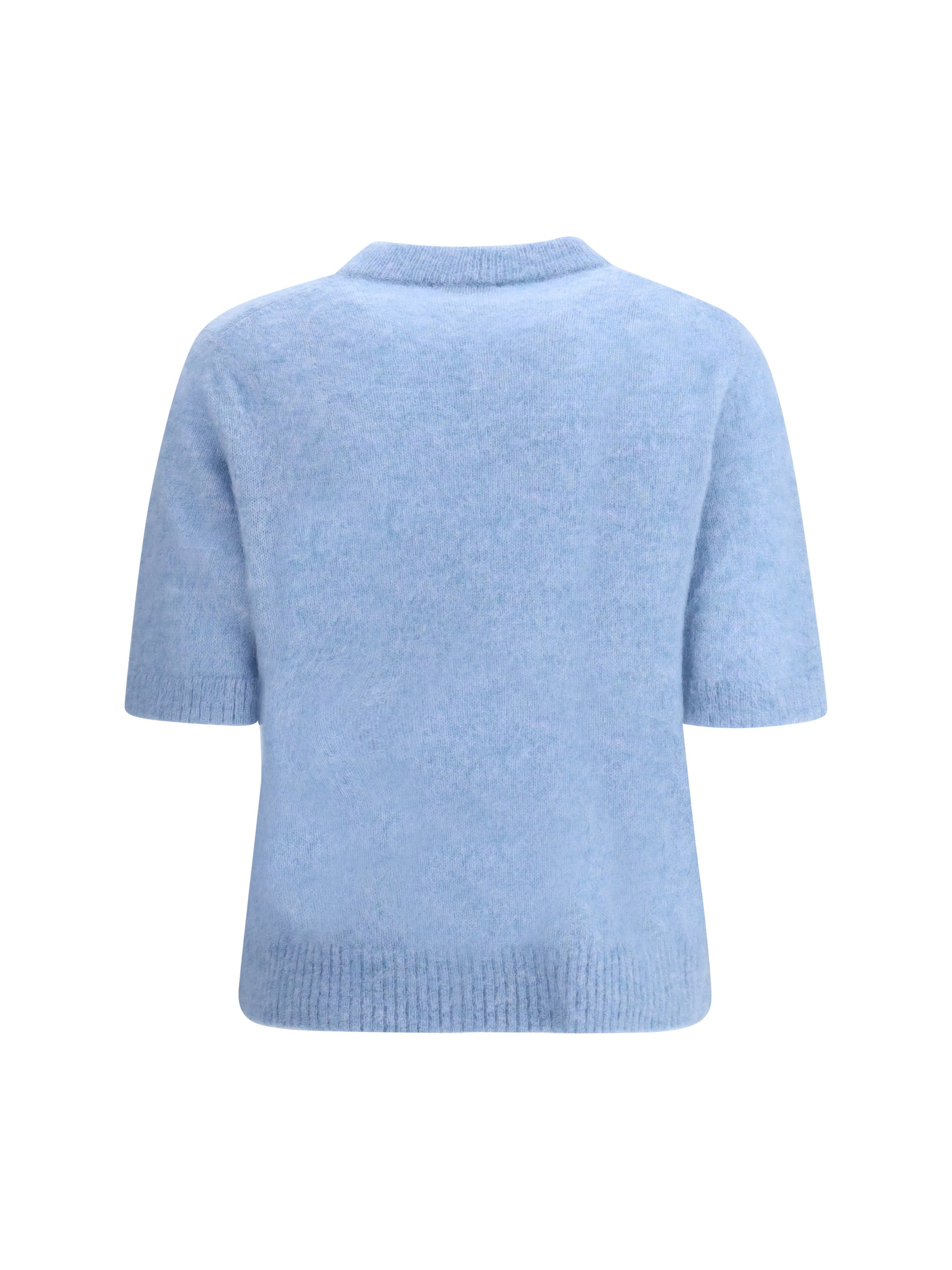 Ganni Women Puppies Short Sleeve Sweater - 2
