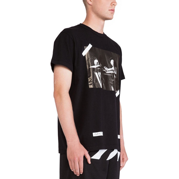 Off-White Caravaggio T-Shirt 'Black White' AU1001-03-05 - 4