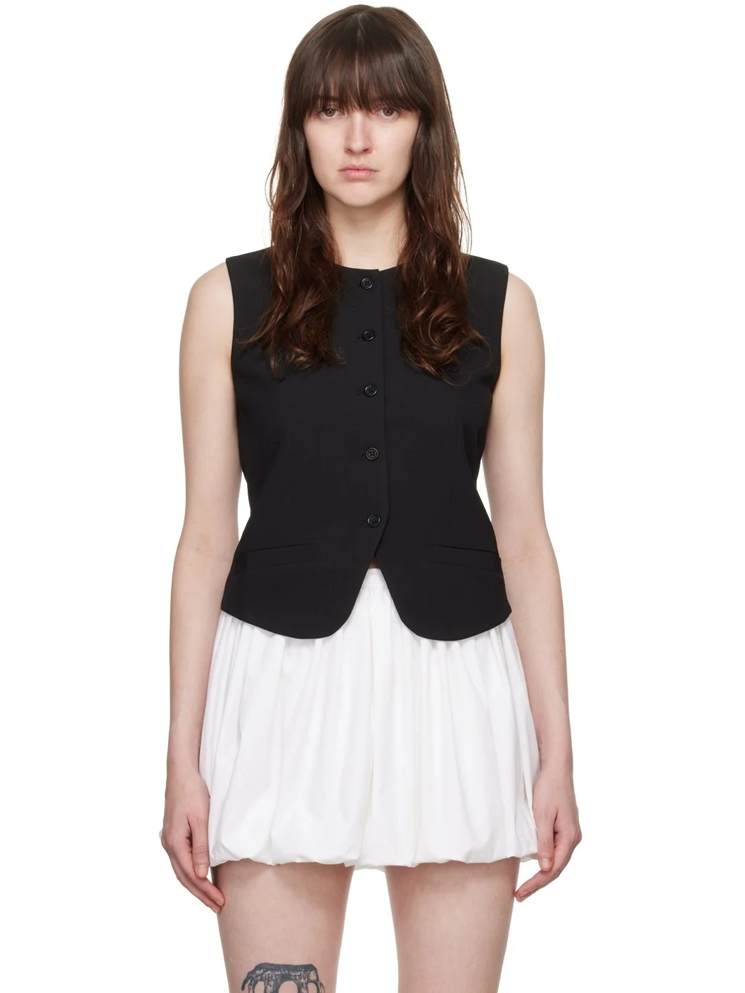 SSENSE Exclusive Black Rubens Vest - 1