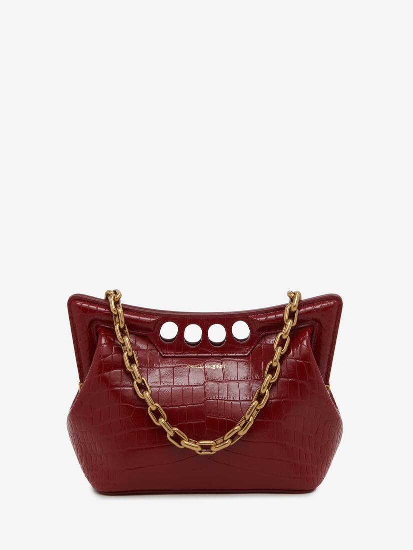 Women's The Peak Bag Small in Dark Red - 1