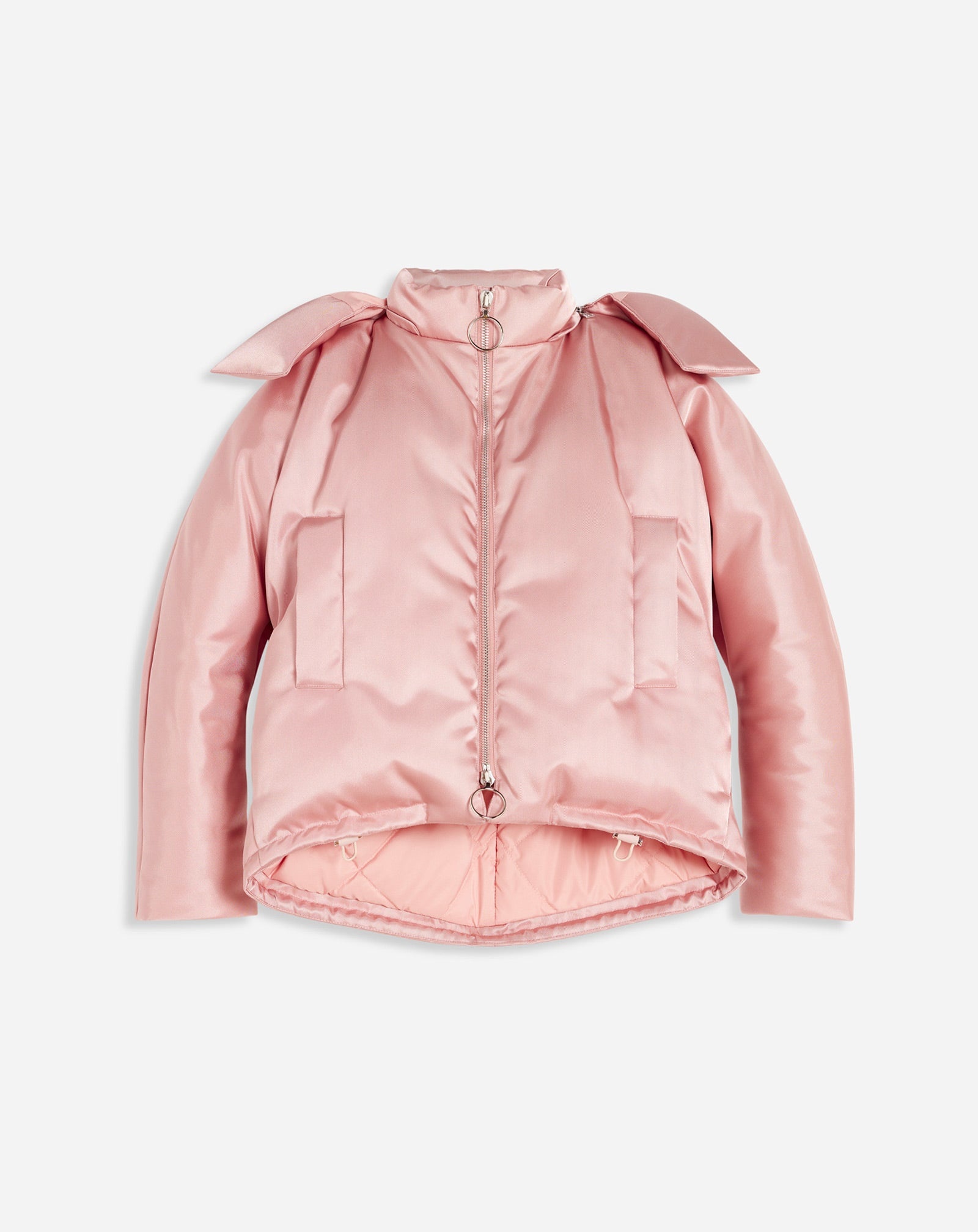 SHORT DOWN JACKET WITH HOOD - 1