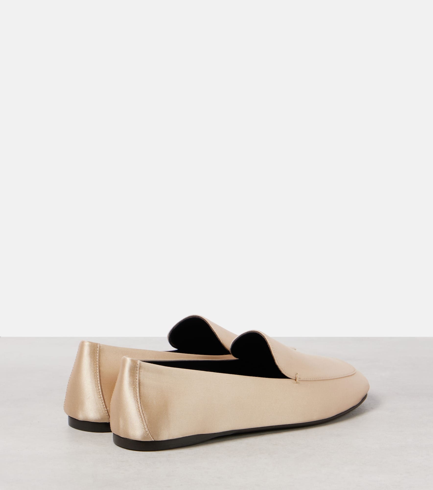 Monroe satin loafers - 2