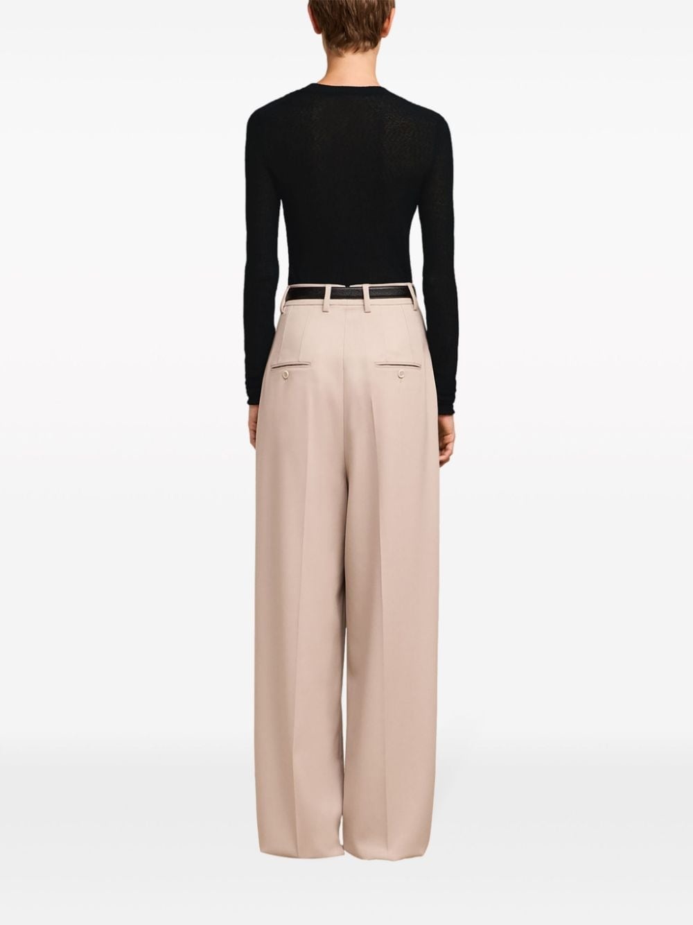 sheer bouclÃ© jumper - 4