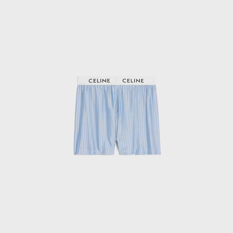 CELINE Celine boxers in striped silk outlook