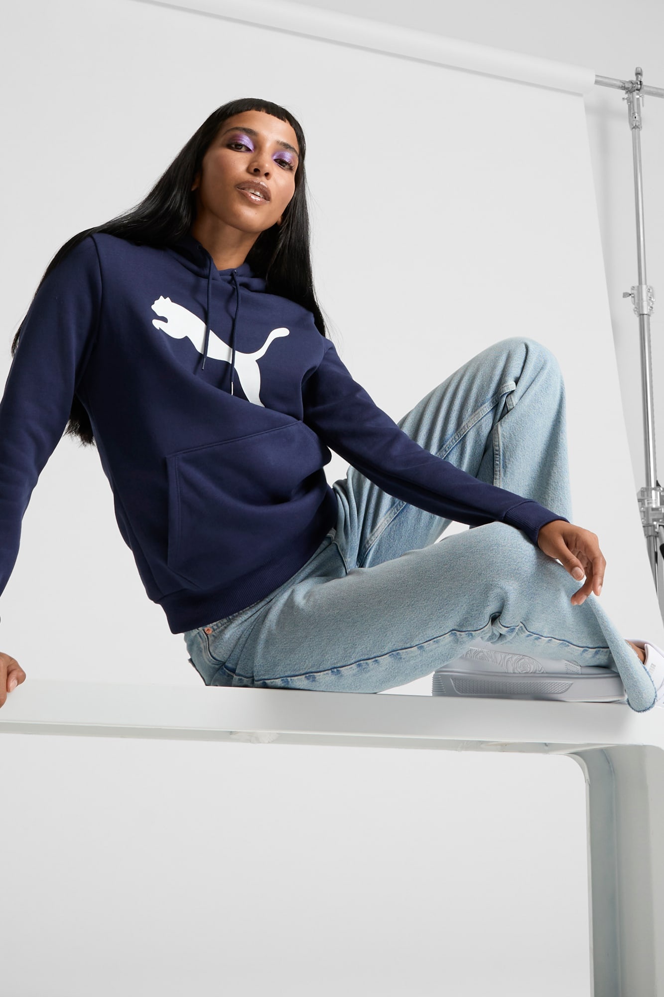 Essentials Big Cat Logo Women's Hoodie - 5