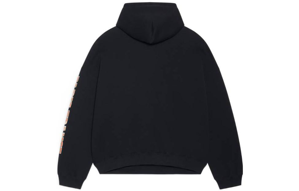 Balenciaga Maison Balenciaga Hoodie Wide Fit 'Black' 674986TLVJ21074 - 2