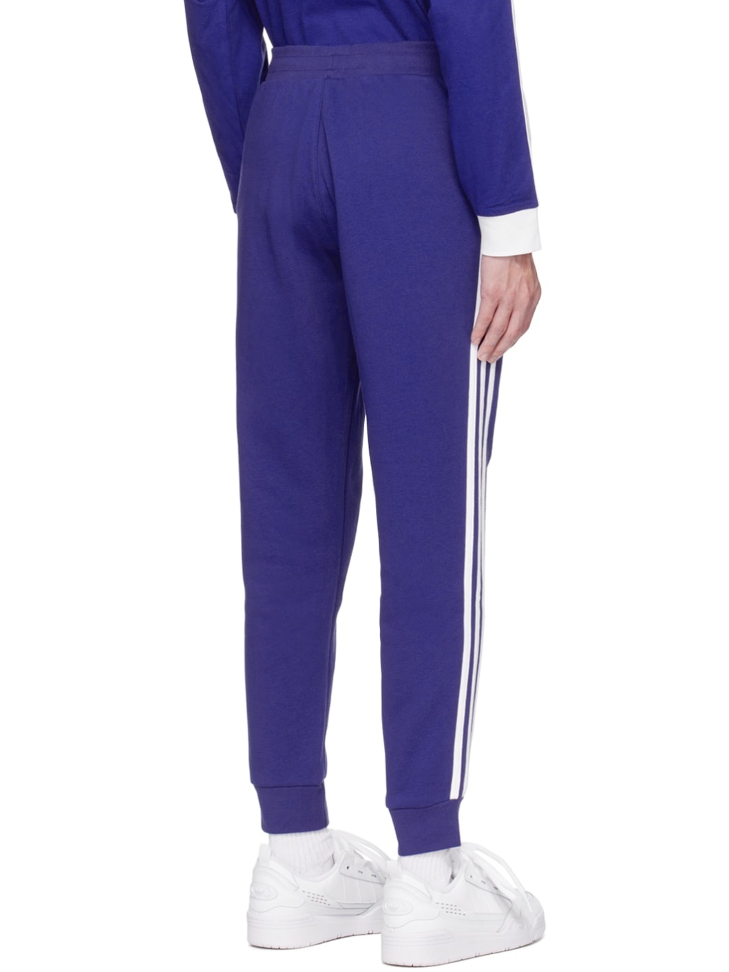 Blue Adicolor Classics 3-Stripes Lounge Pants - 3