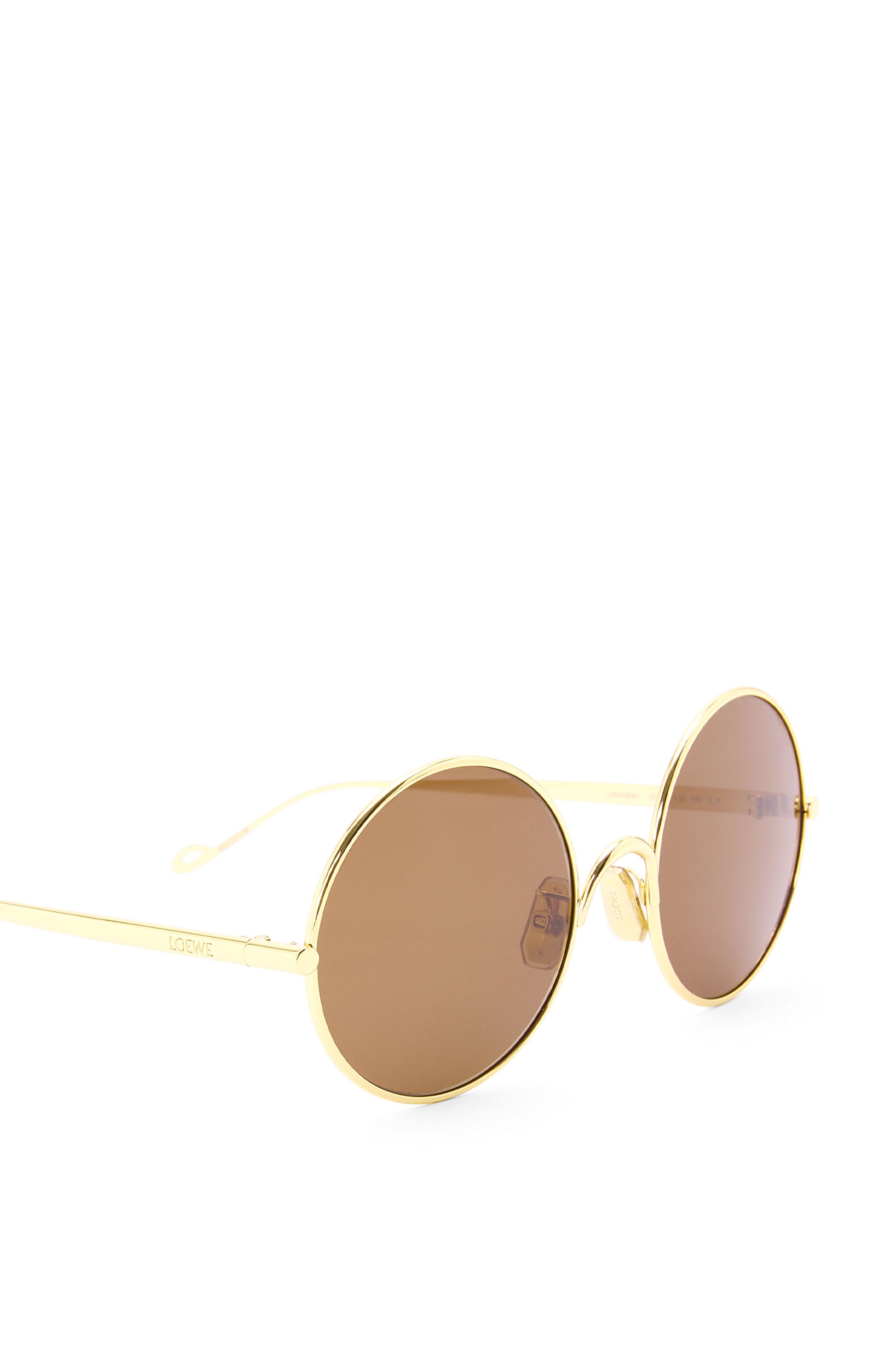 Round sunglasses in metal - 4