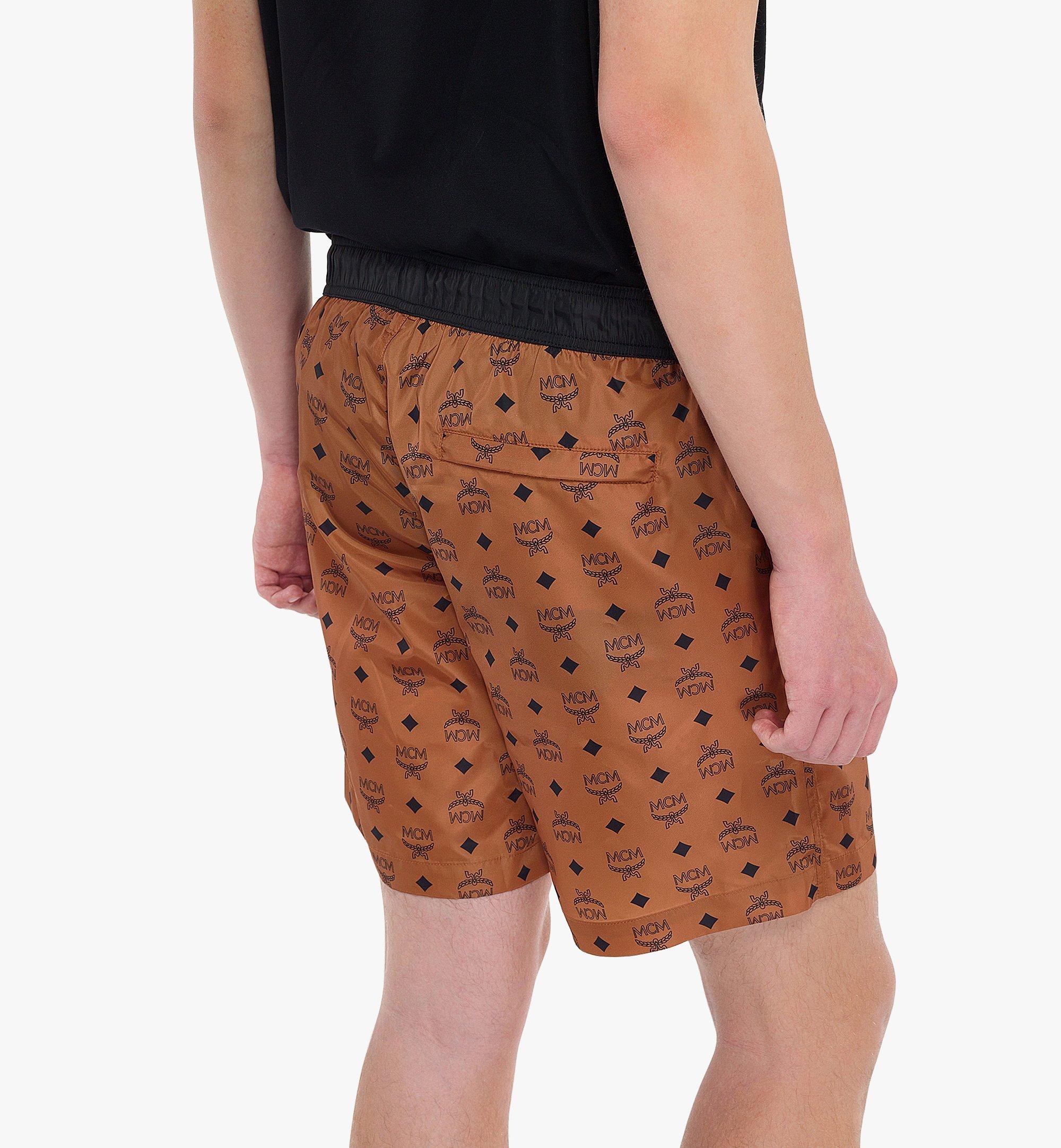 Monogram Print Swim Trunks - 4