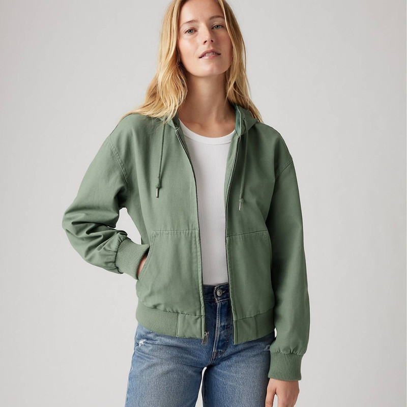 Levi's RELAXED HOODED BOMBER JACKET outlook