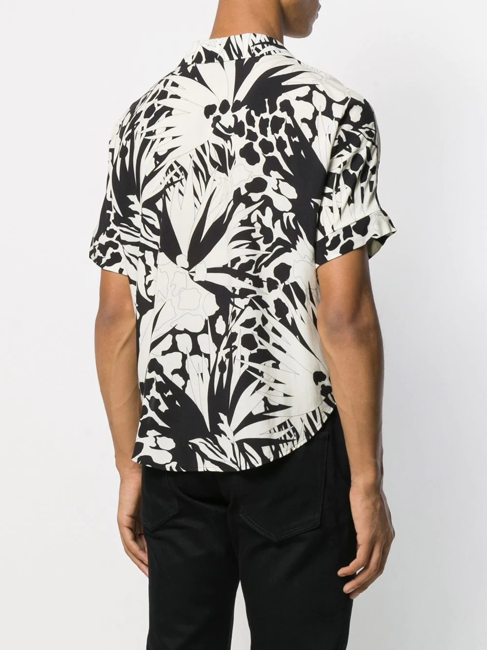 Jungle Flower print shirt - 4