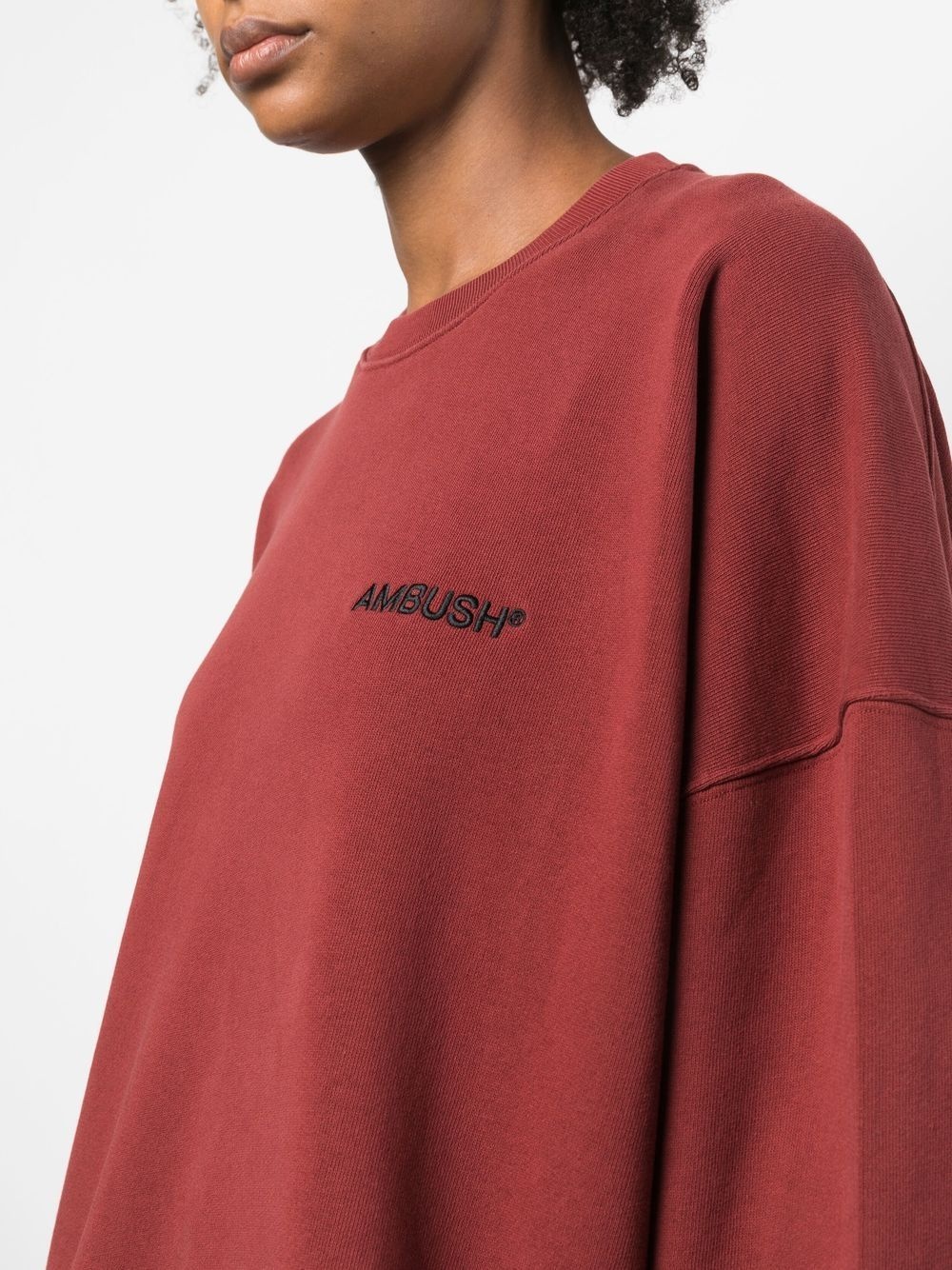 multi-cord logo sweatshirt - 5