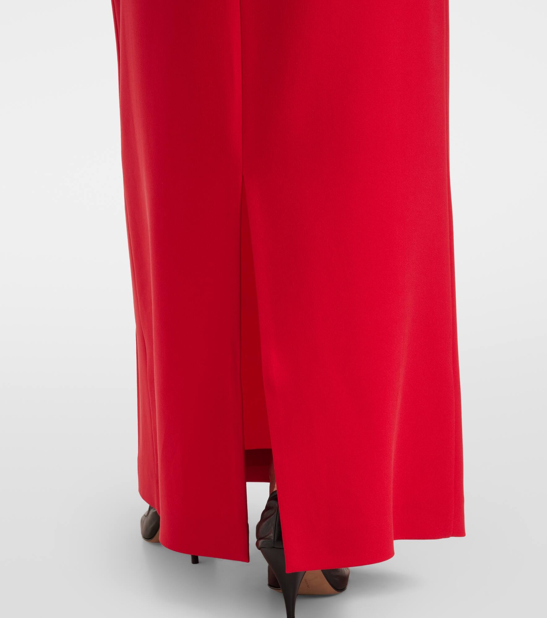 Anselm draped jersey maxi dress - 6