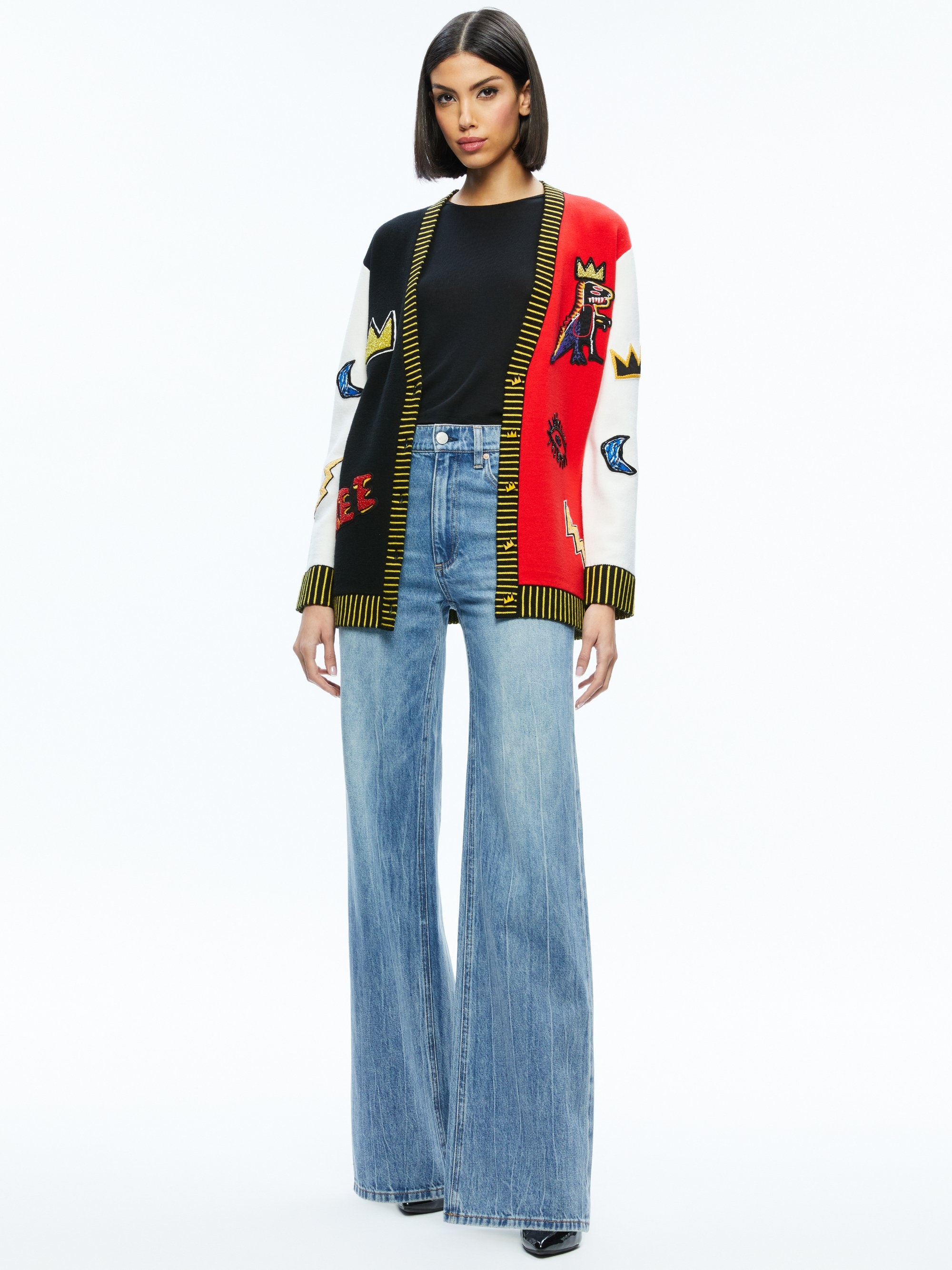 A+O X BASQUIAT BRADFORD CARDIGAN - 3
