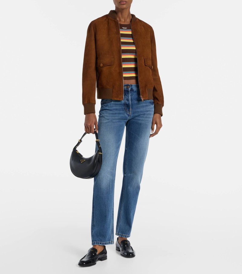 Prada Arqué Small leather shoulder bag outlook