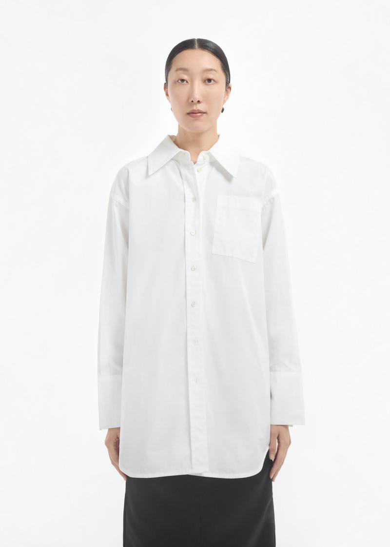 CO Overshirt in Cotton Sateen outlook