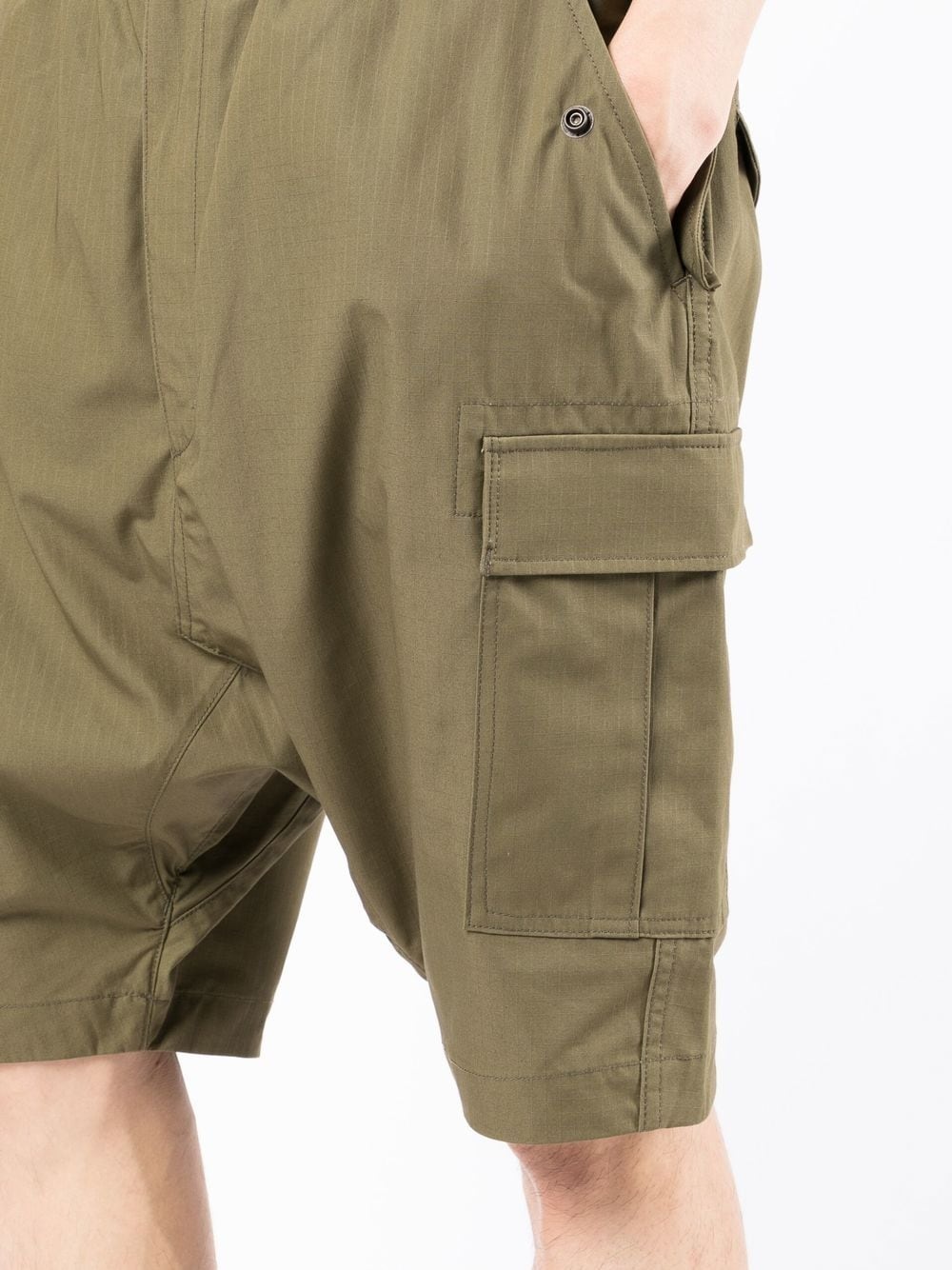 cotton cargo shorts - 5