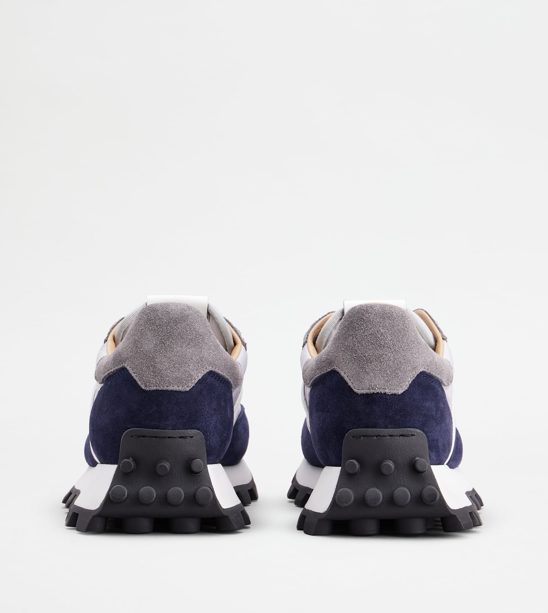 SNEAKERS TOD’S 1T IN SUEDE AND FABRIC - BLUE, GREY, WHITE - 3