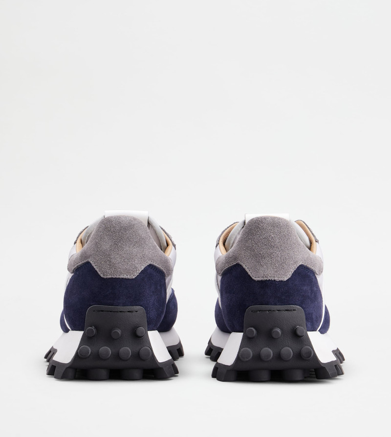 SNEAKERS TOD’S 1T IN SUEDE AND FABRIC - BLUE, GREY, WHITE 3