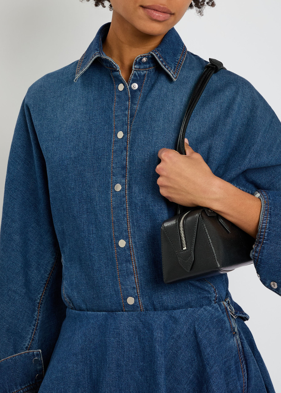 Alaïa Panelled Denim Shirt - 5