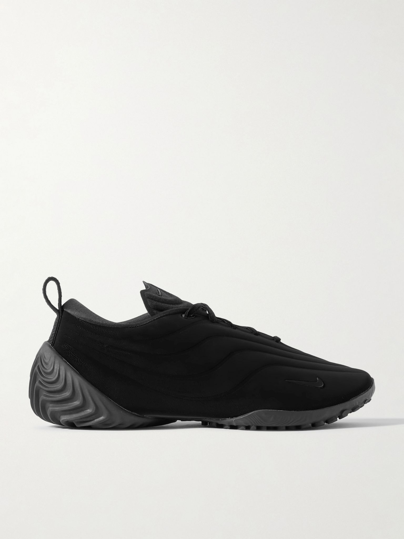 Astra Ultra quilted satin sneakers Black - 1