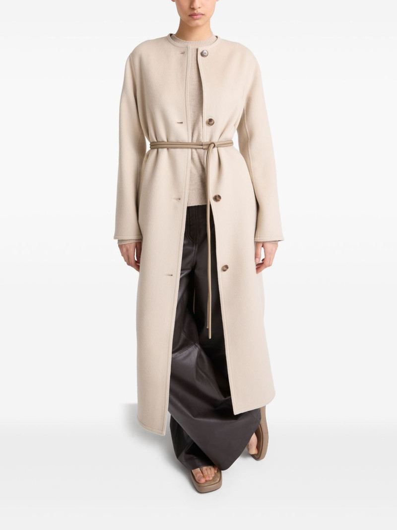 Yves Salomon cashmere-blend coat outlook
