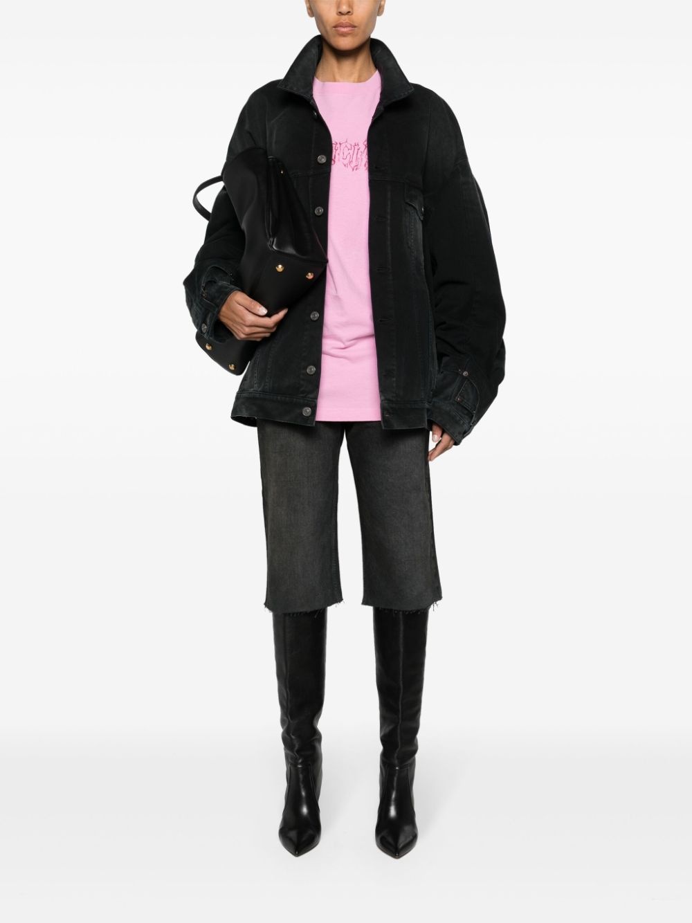 deconstructed denim jacket - 3