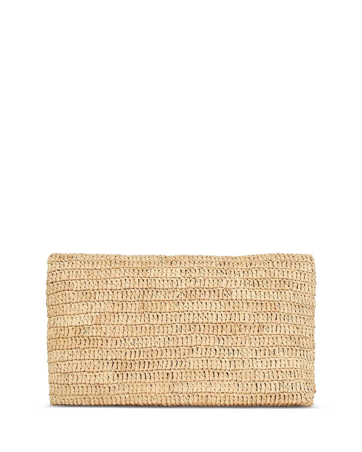 Cassandre Large Envelope Pouch in Raffia - 6