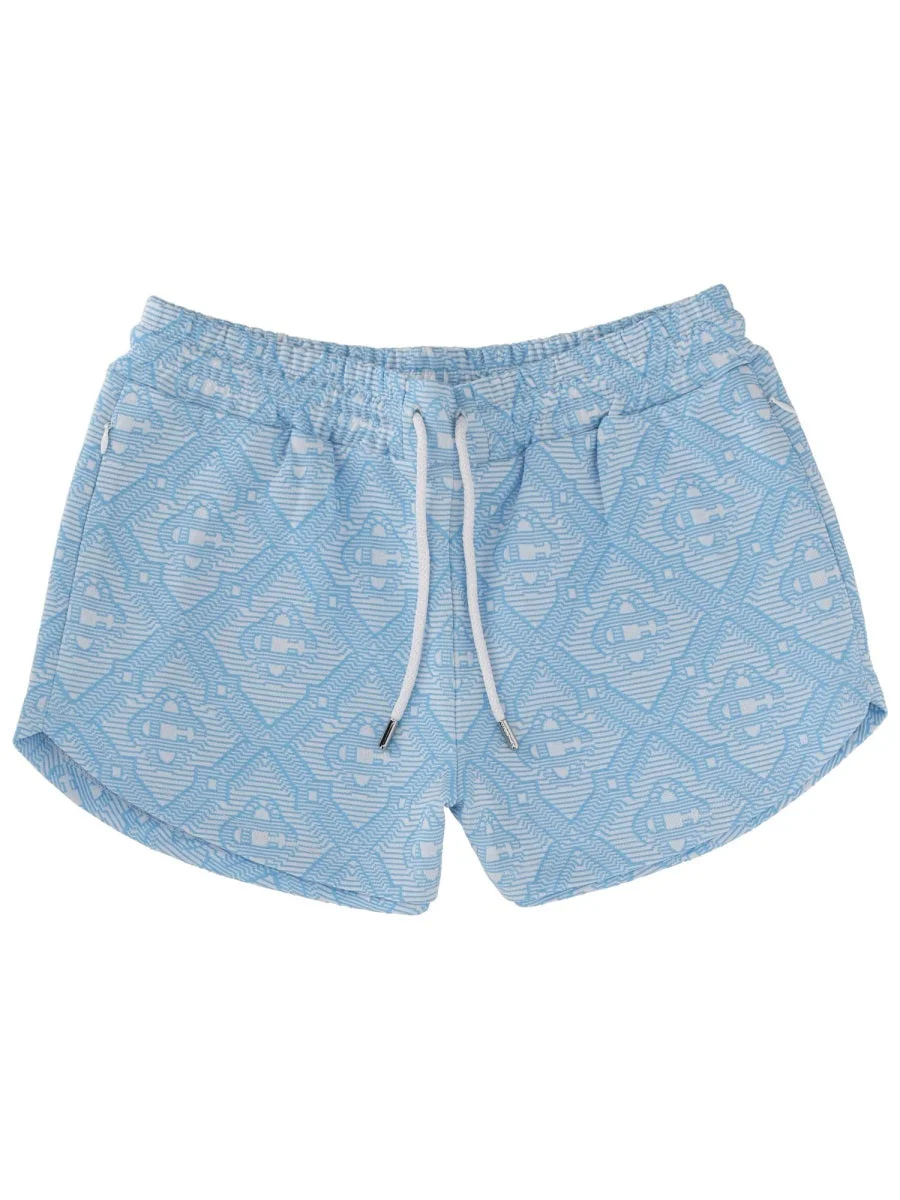 Casablanca Women Monogram Weave Shorts - 1