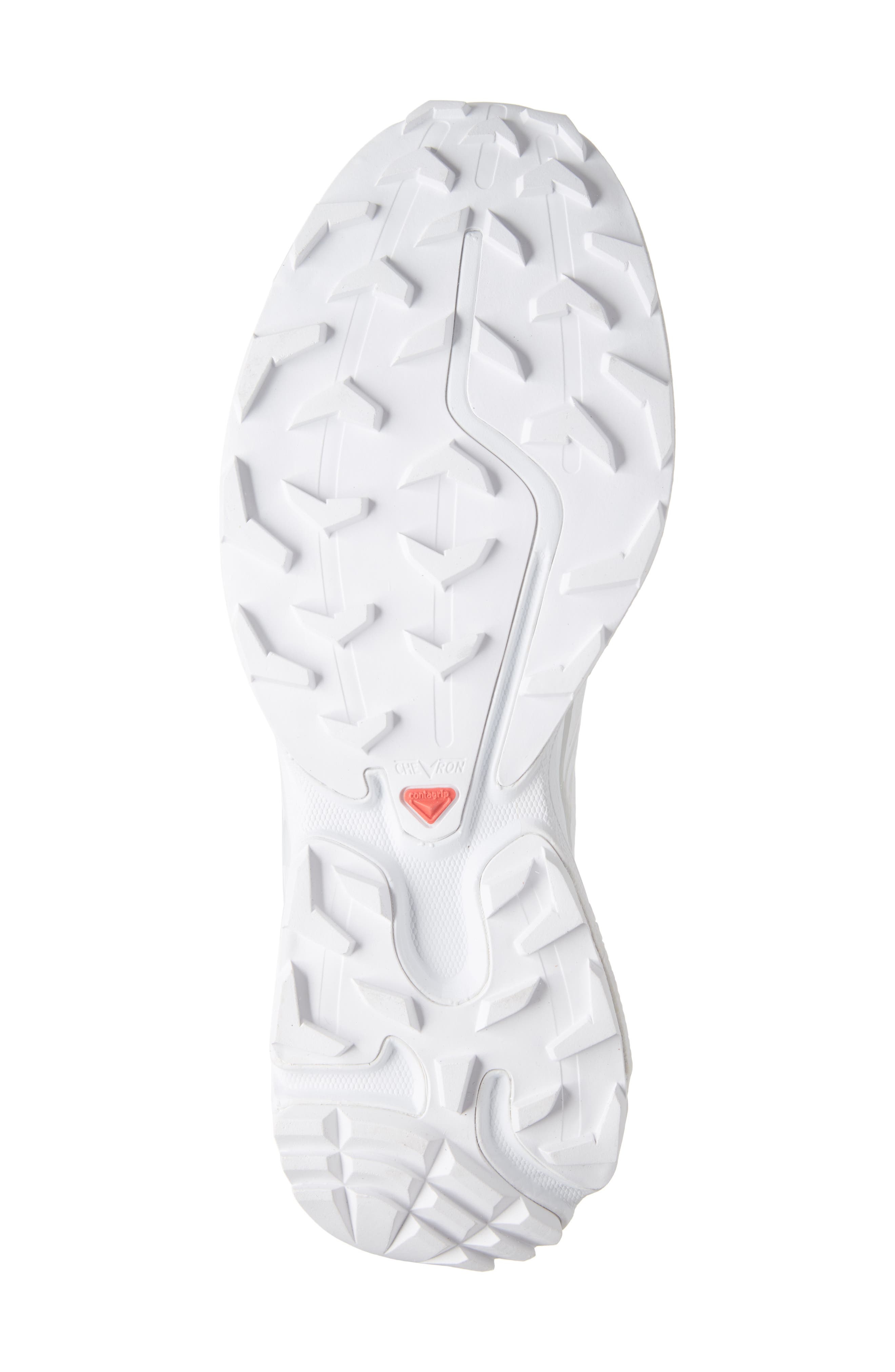 Salomon Gender Inclusive XT-6 Sneaker in White/White/Lunar Rock at Nordstrom - 6