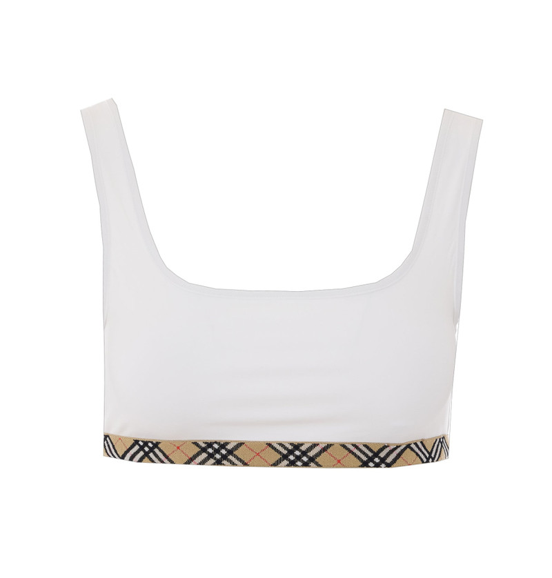 Burberry Top White Polyamide 4