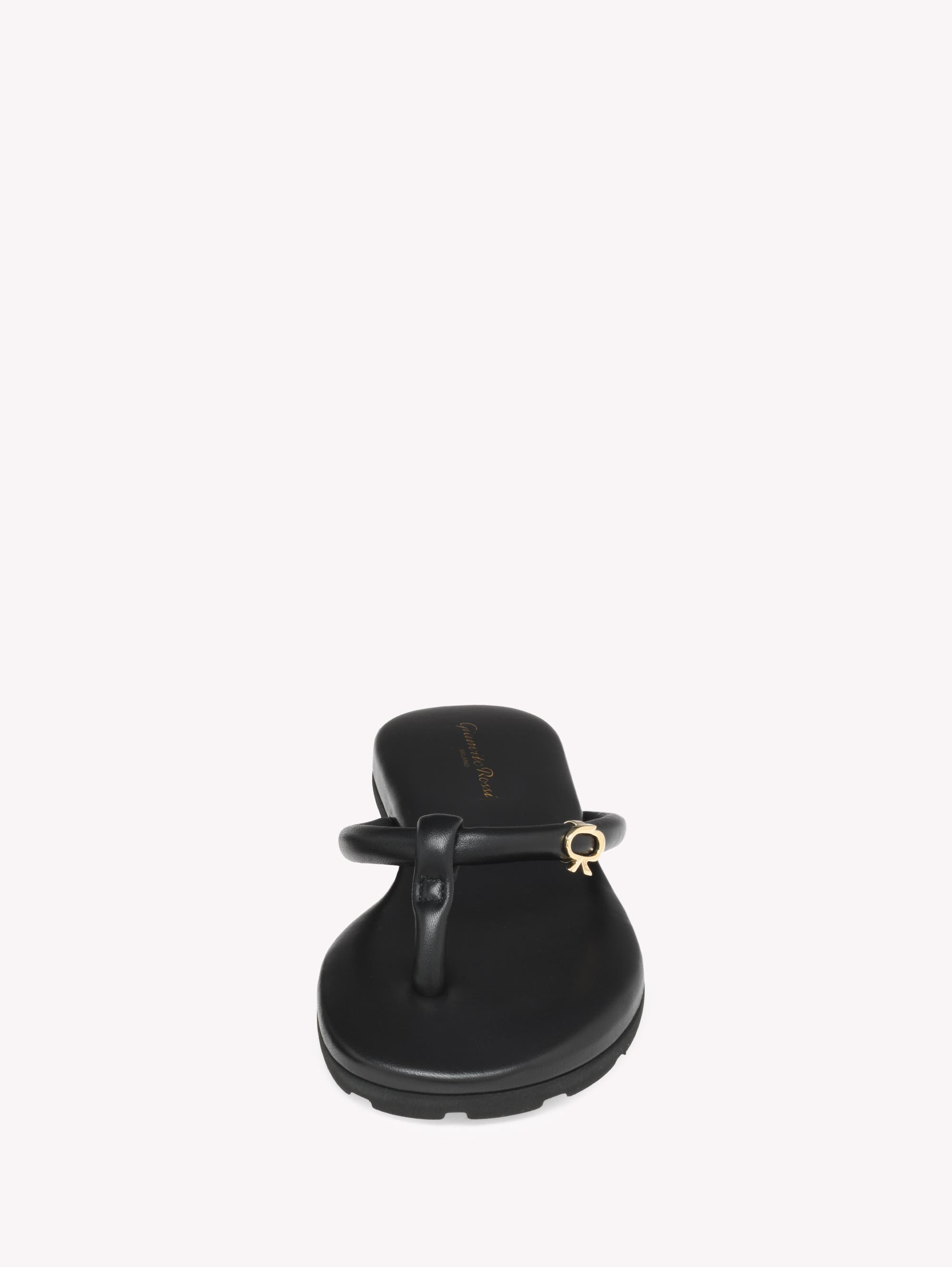 Gianvito Rossi Fiji Sandals in Black at Nordstrom - 4