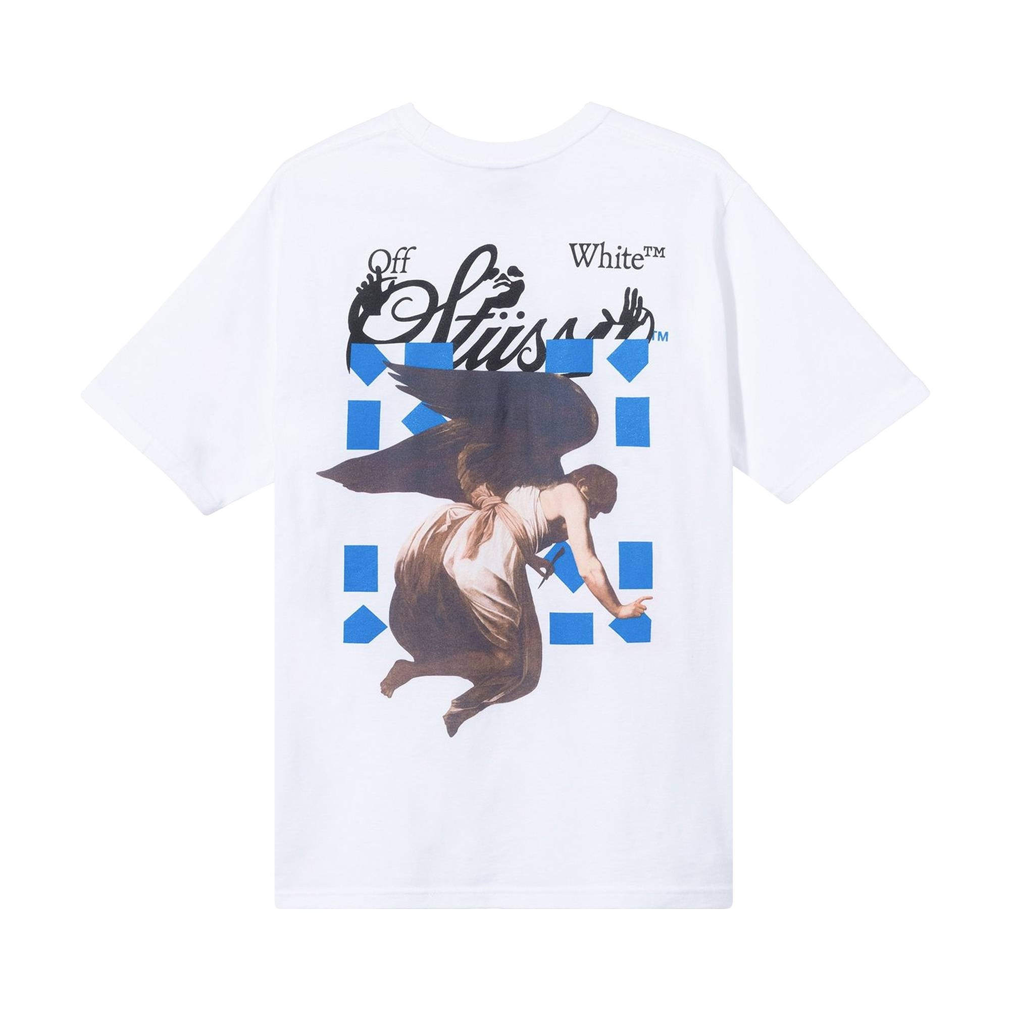 Stussy x Virgil Abloh World Tour Collection T-Shirt 'White' - 2