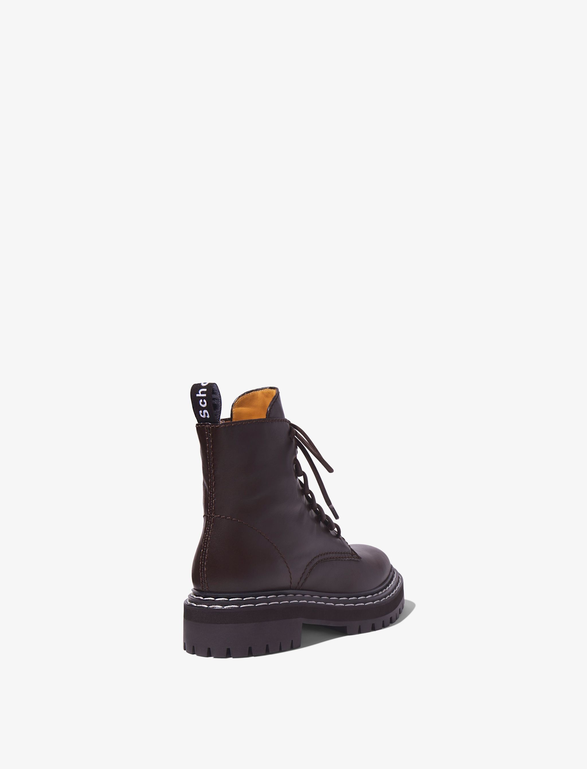 Lug Sole Combat Boots - 3