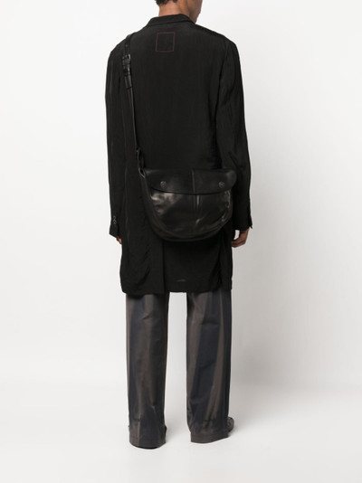 Yohji Yamamoto leather crossbody bag outlook